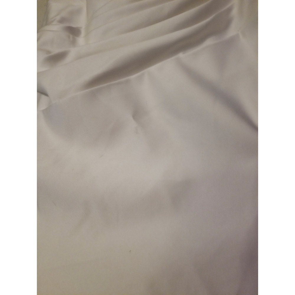 David's Bridal NWT Cap Sleeve A Line Wedding Dress - Picture 9 of 11